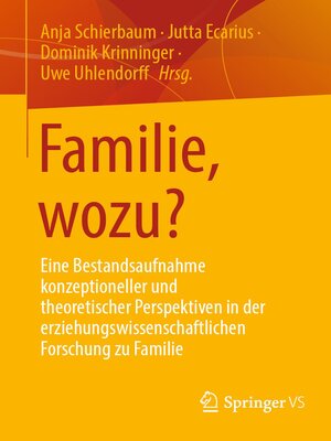cover image of Familie, wozu?